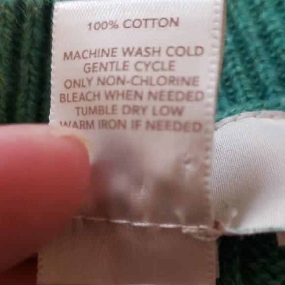 Ann Taylor Loft Ribbed Green S Sweater Top - Picture 6 of 6